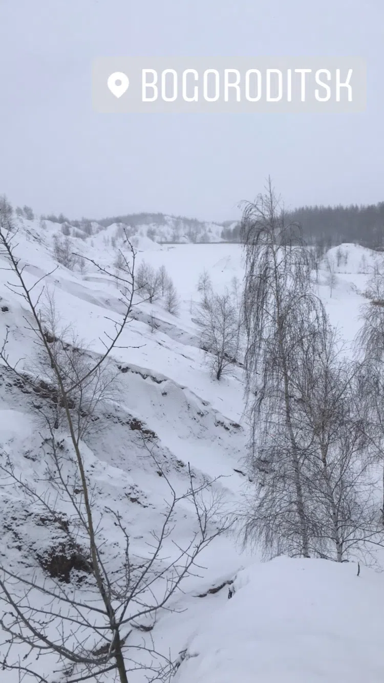 Зимние холмы у леса, фото 3