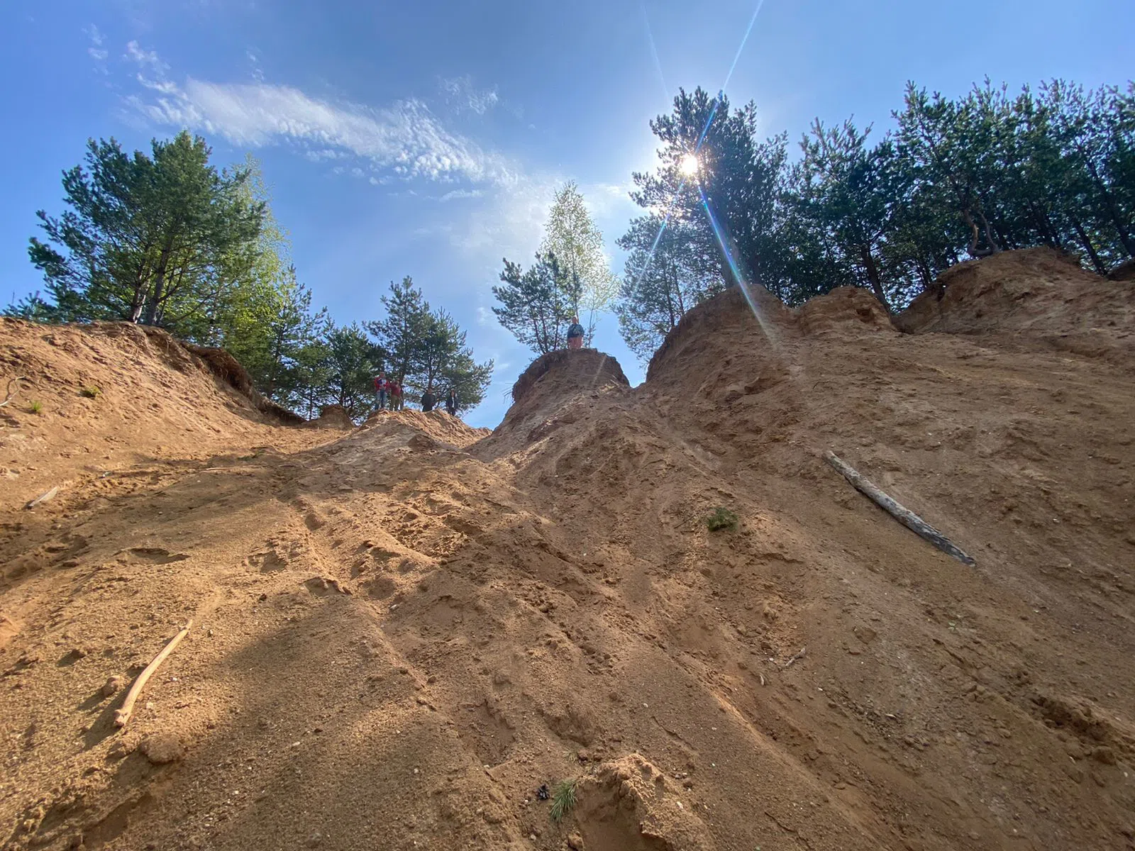 Карьер в зеленом лесу, фото 13