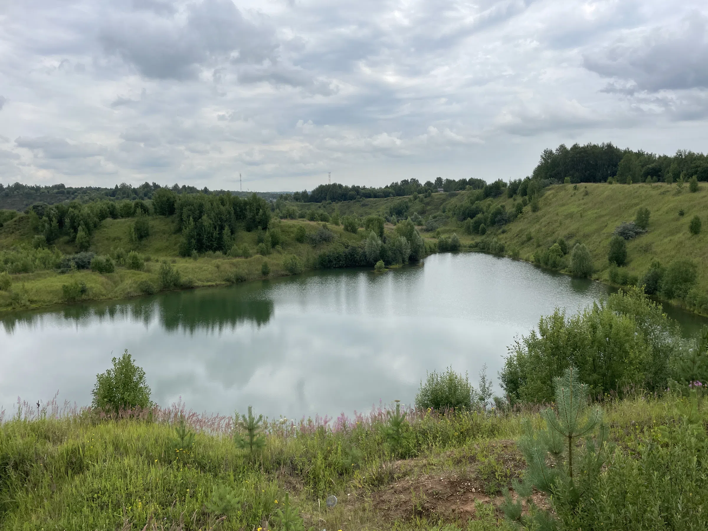Карьер с изумрудной водой, фото 5