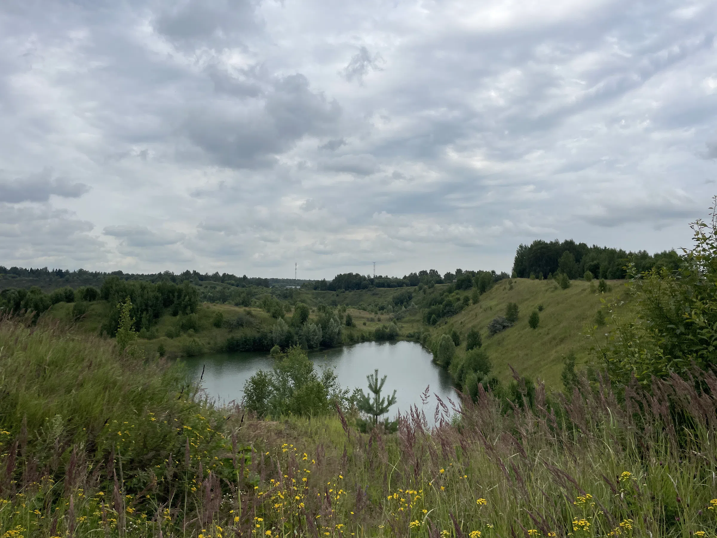 Карьер с изумрудной водой, фото 1