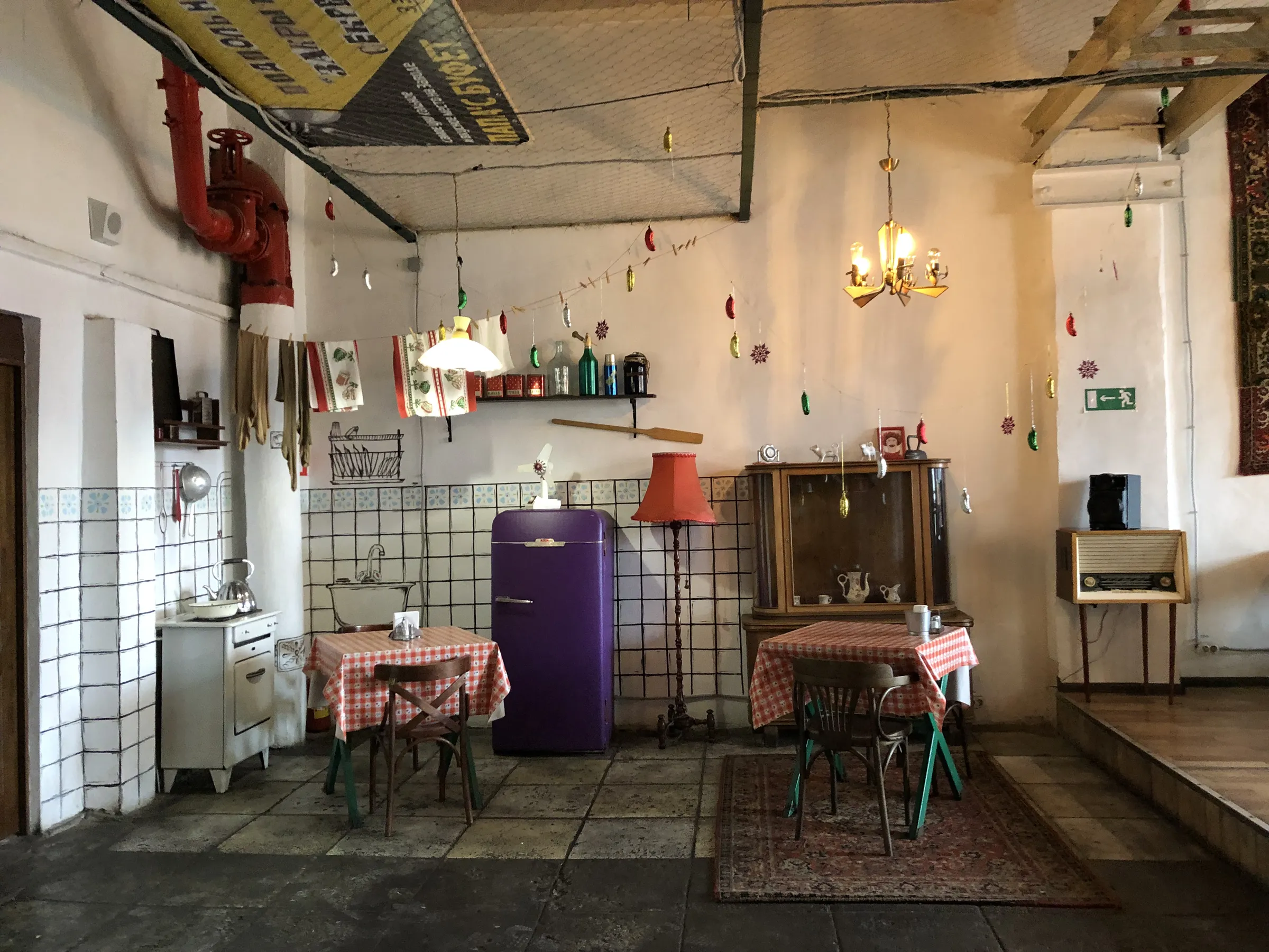 Кафе в индустриальном лофте, фото 12