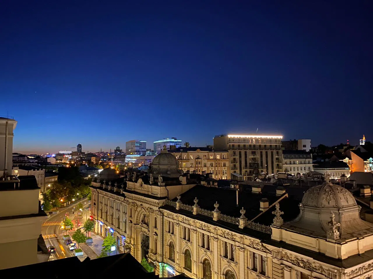 Панорамная крыша города, фото 15