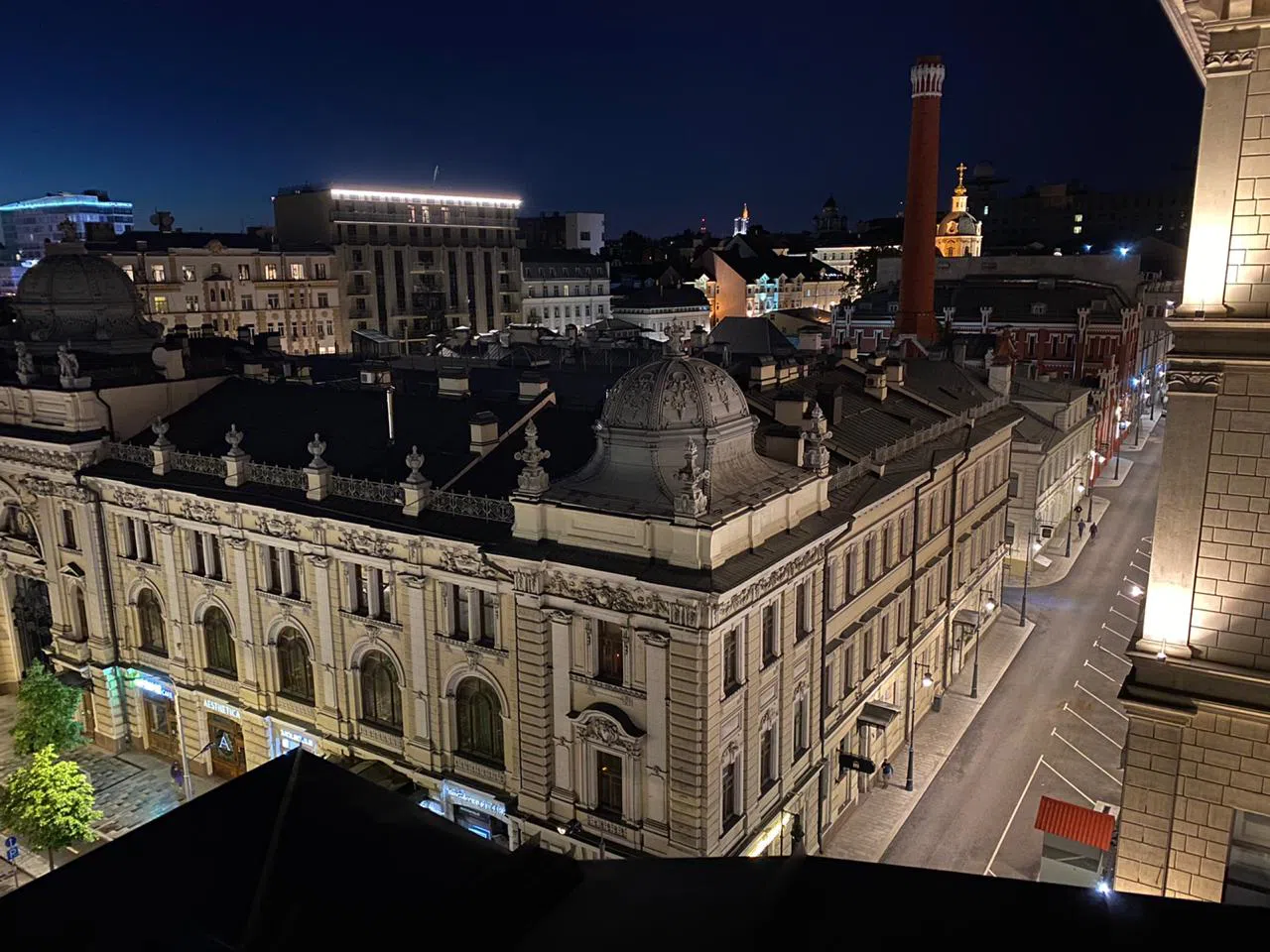 Панорамная крыша города, фото 10