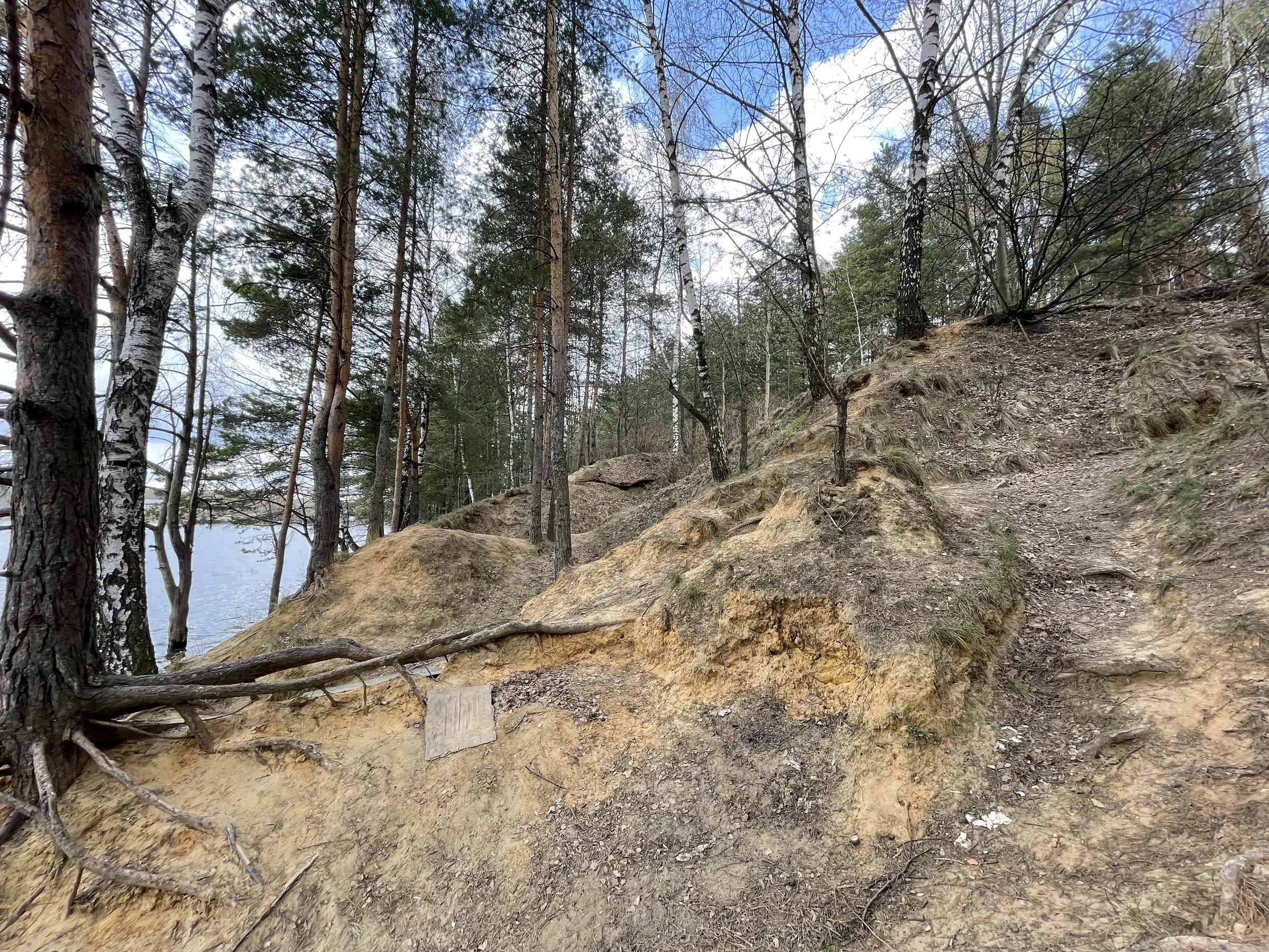 Панорама озера с обрыва, фото 15
