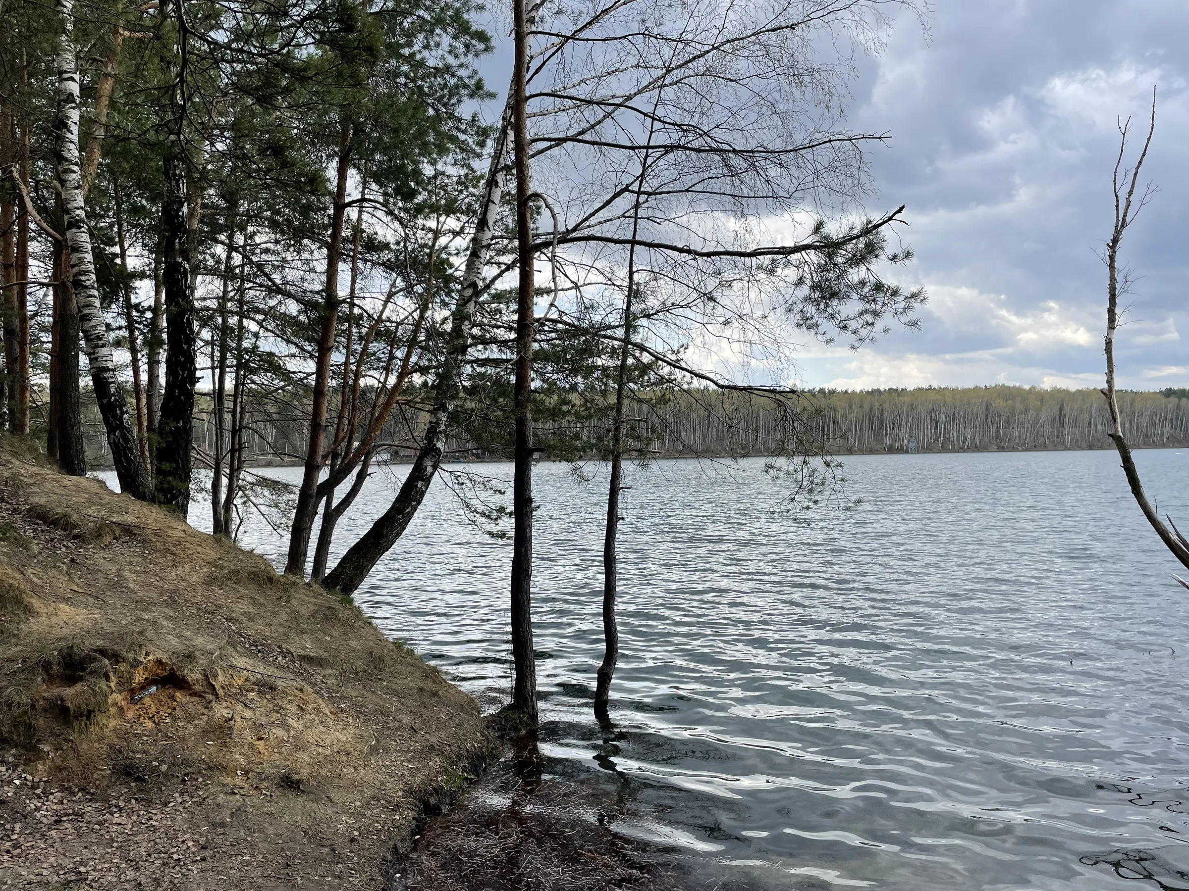 Панорама озера с обрыва, фото 19