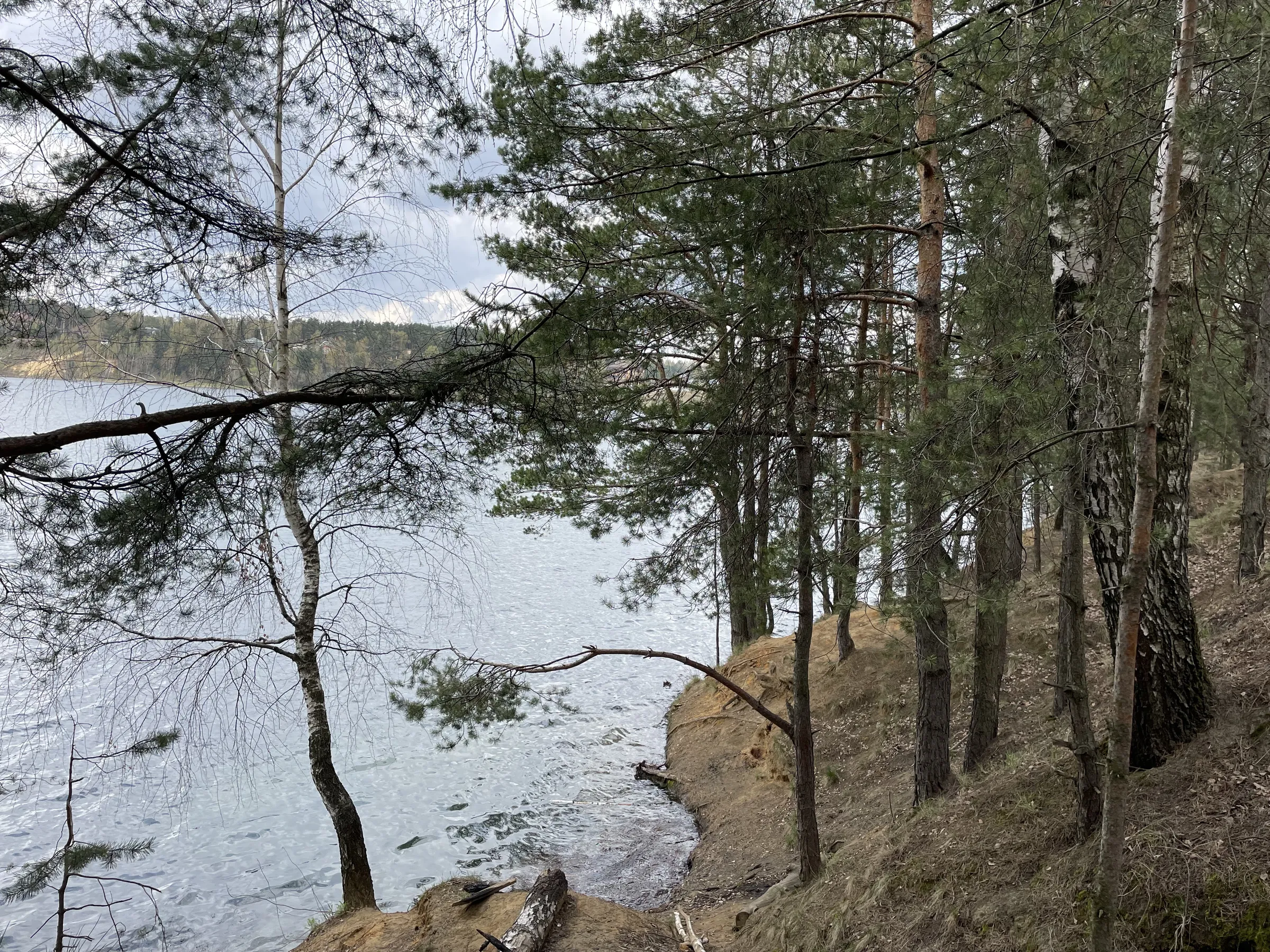 Панорама озера с обрыва, фото 20