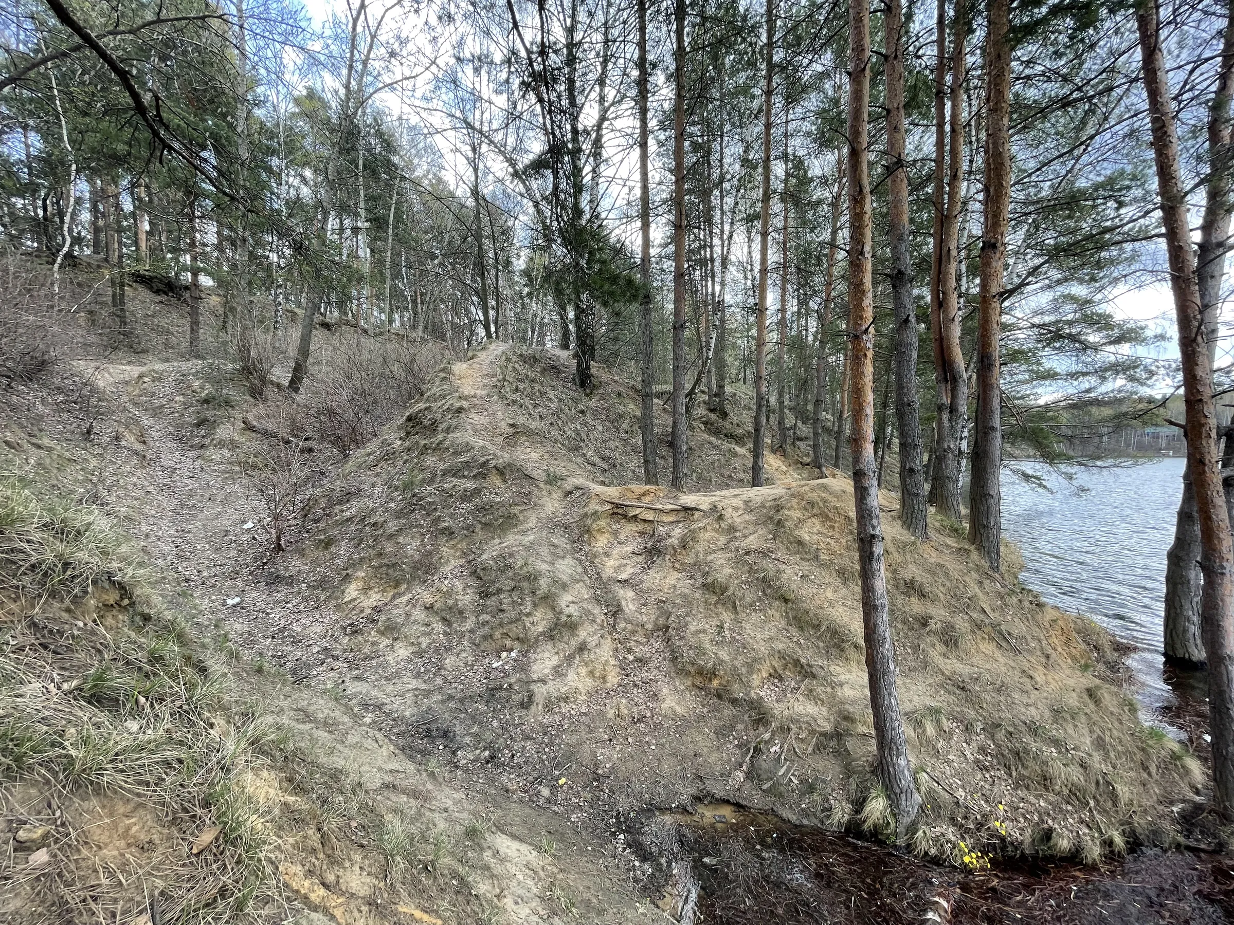 Панорама озера с обрыва, фото 18