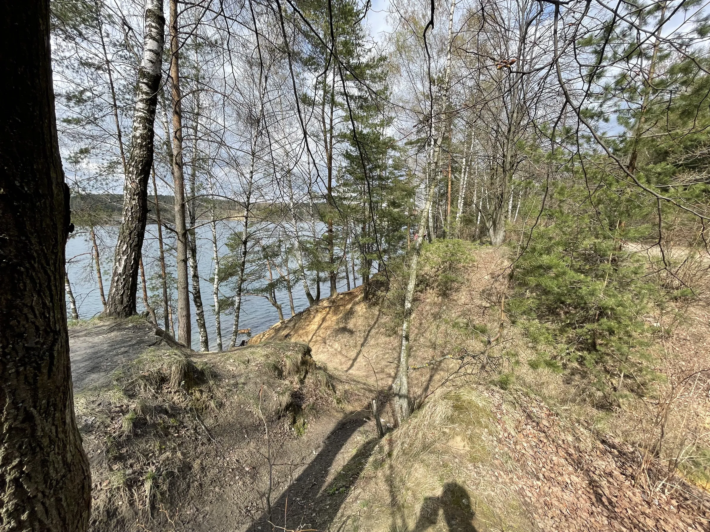 Панорама озера с обрыва, фото 3