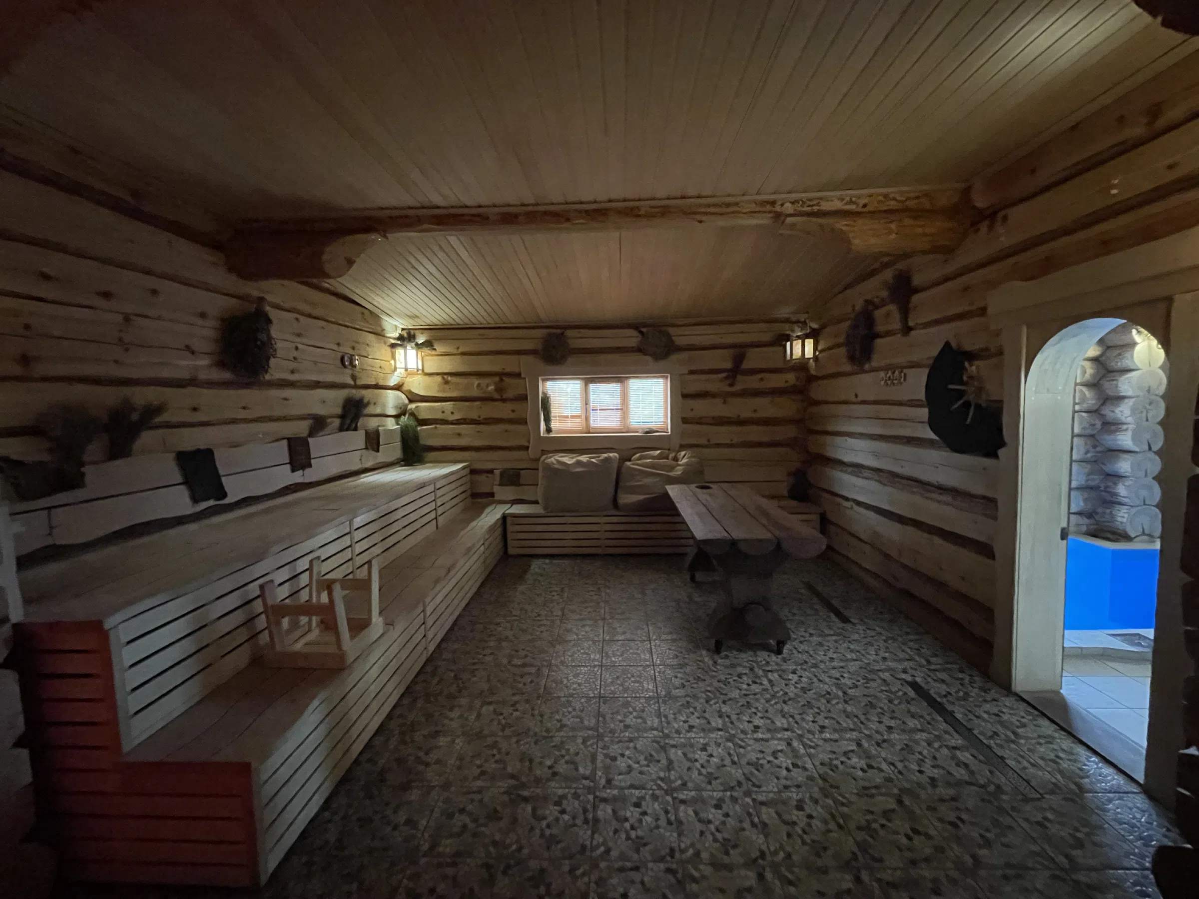 Баня-сруб в лесу, фото 17