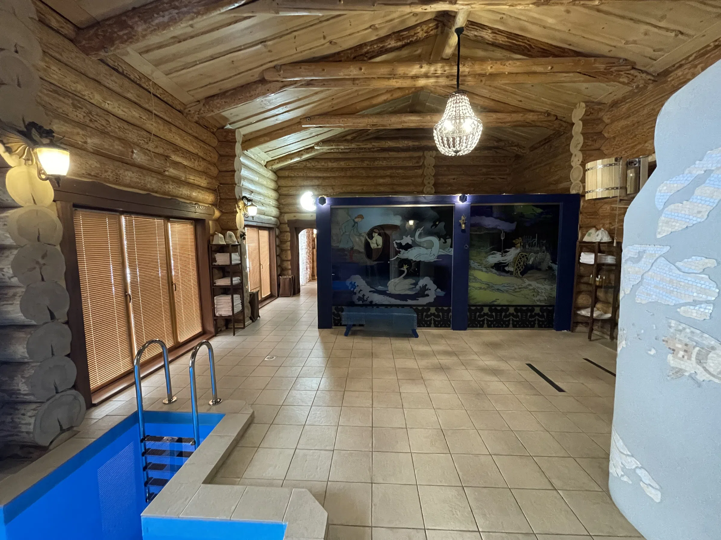 Баня-сруб в лесу, фото 16