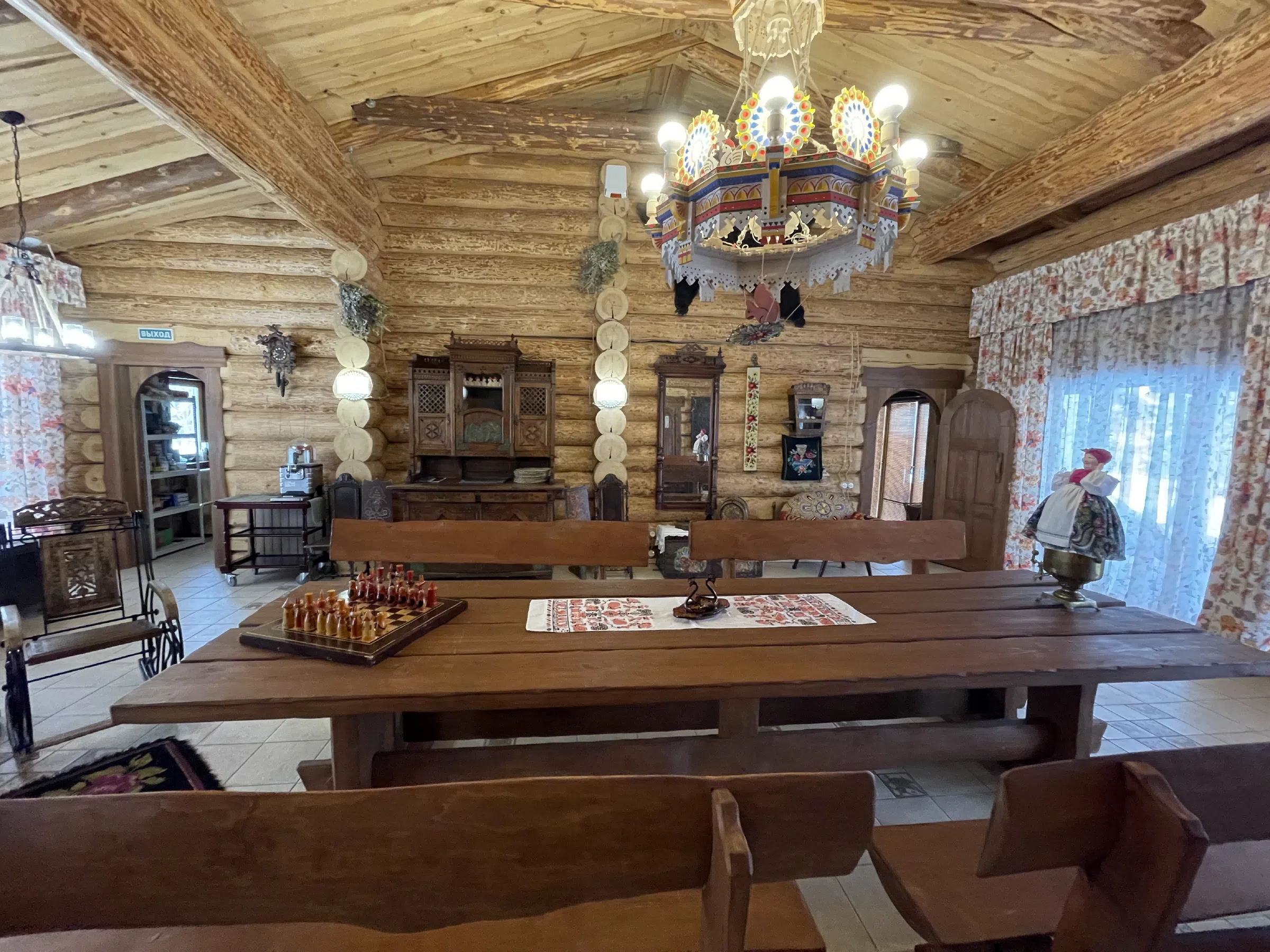 Баня-сруб в лесу, фото 11