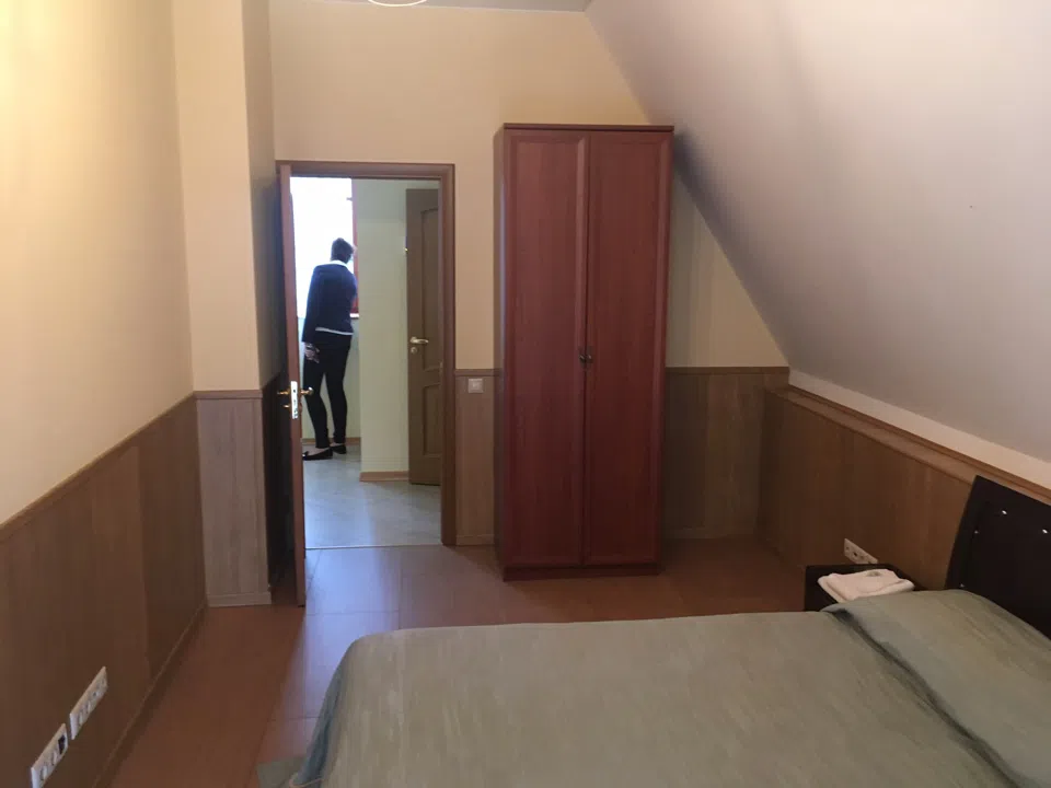 Бежевый дом шале, фото 19