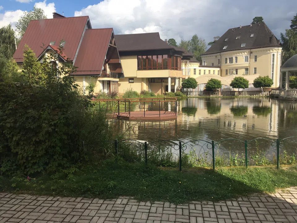 Бежевый дом шале, фото 8