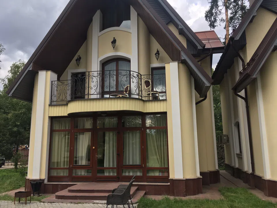 Бежевый дом шале, фото 24