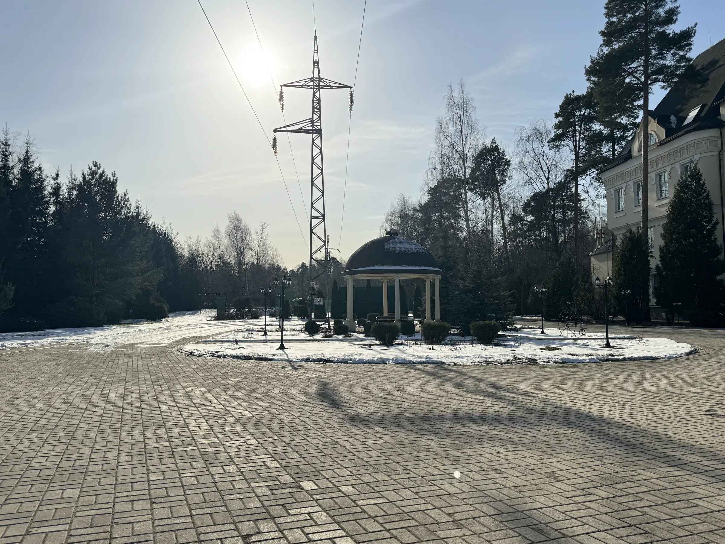 Классический особняк с ротондой, фото 3