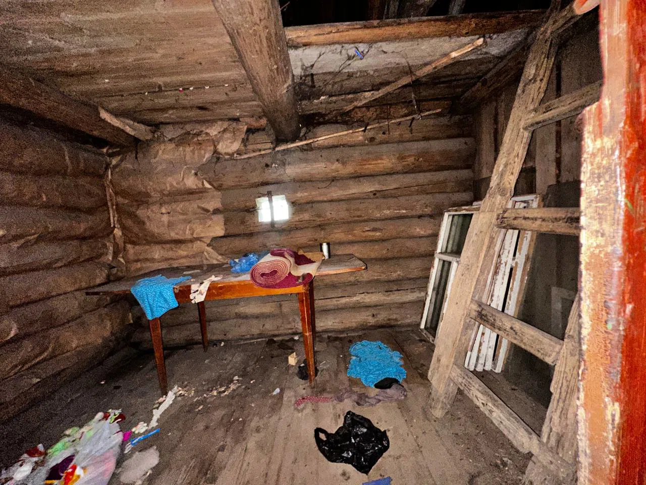 Деревенская изба-развалюха, фото 11