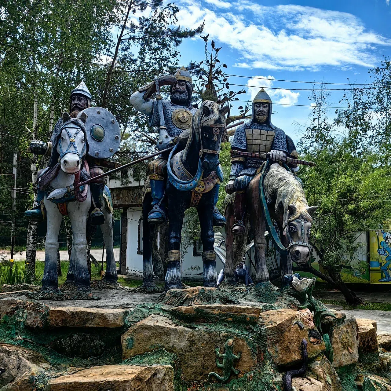Ретро-парк с колесом, фото 5