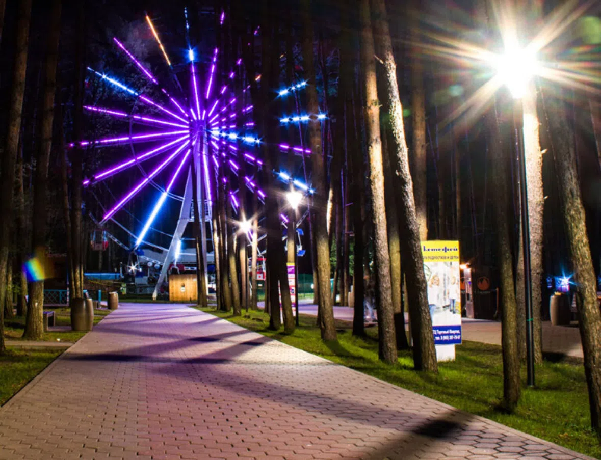 Ретро-парк с колесом, фото 2