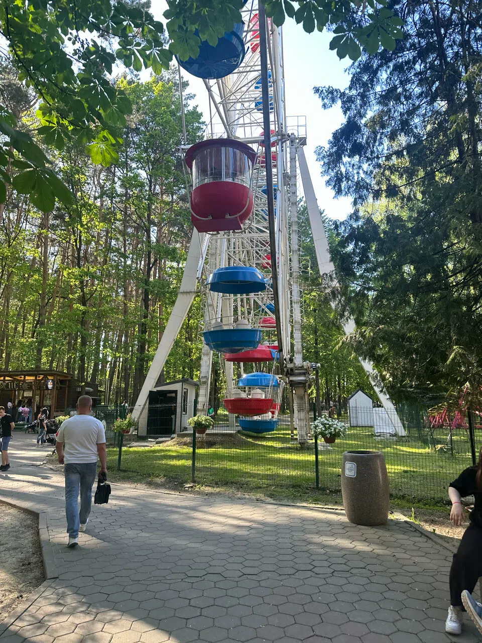 Ретро-парк с колесом, фото 11