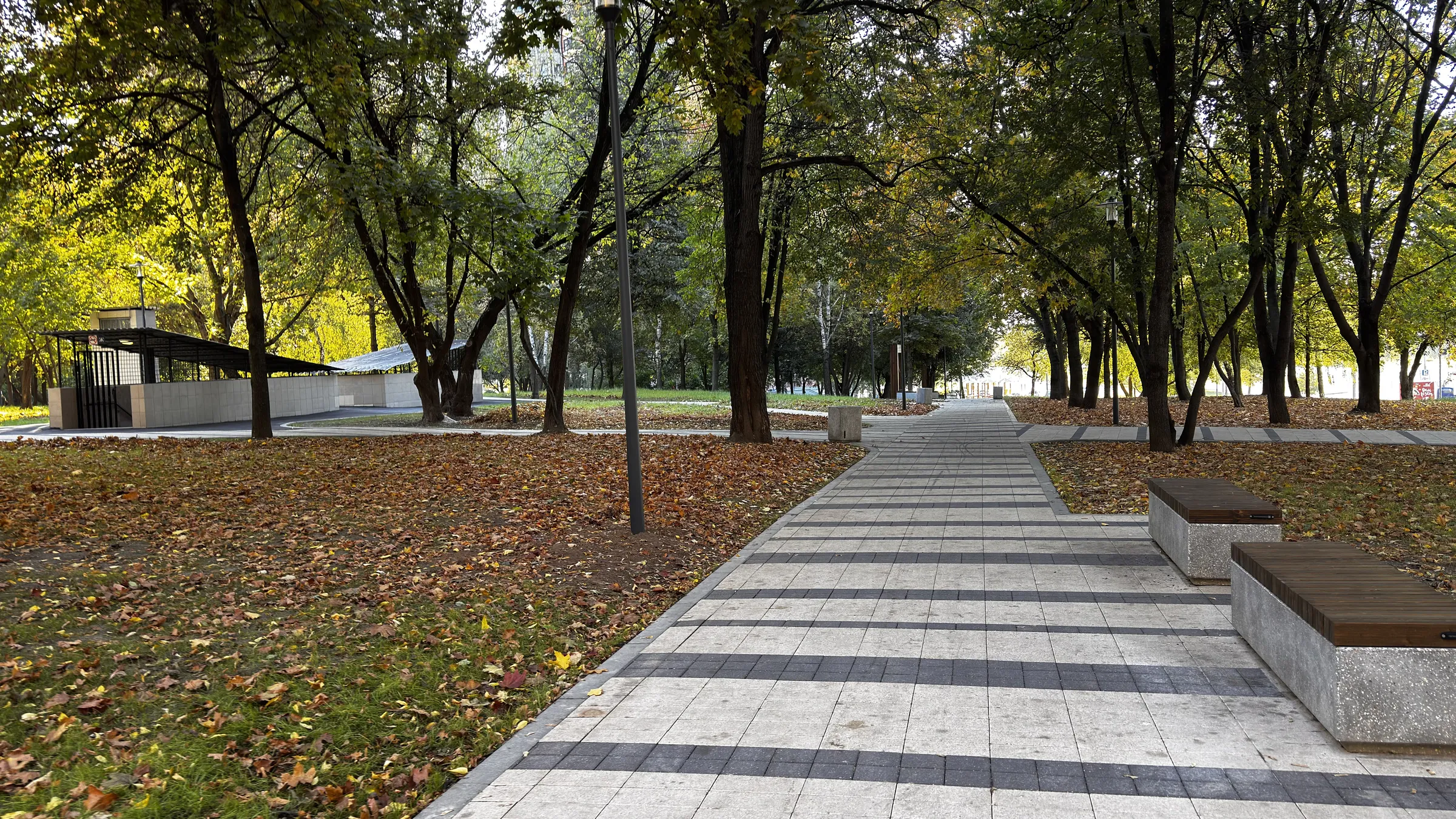 Парк с качелями, фото 6