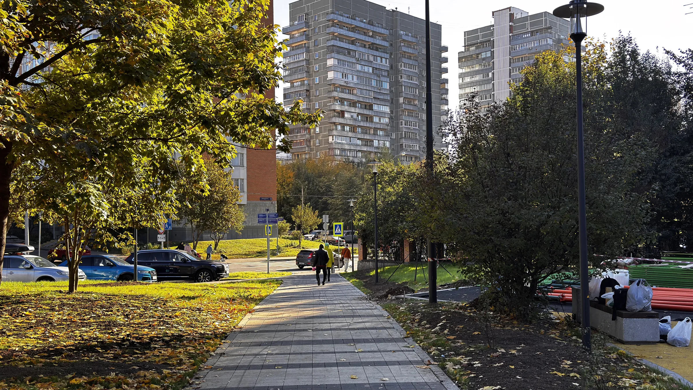 Парк с качелями, фото 17