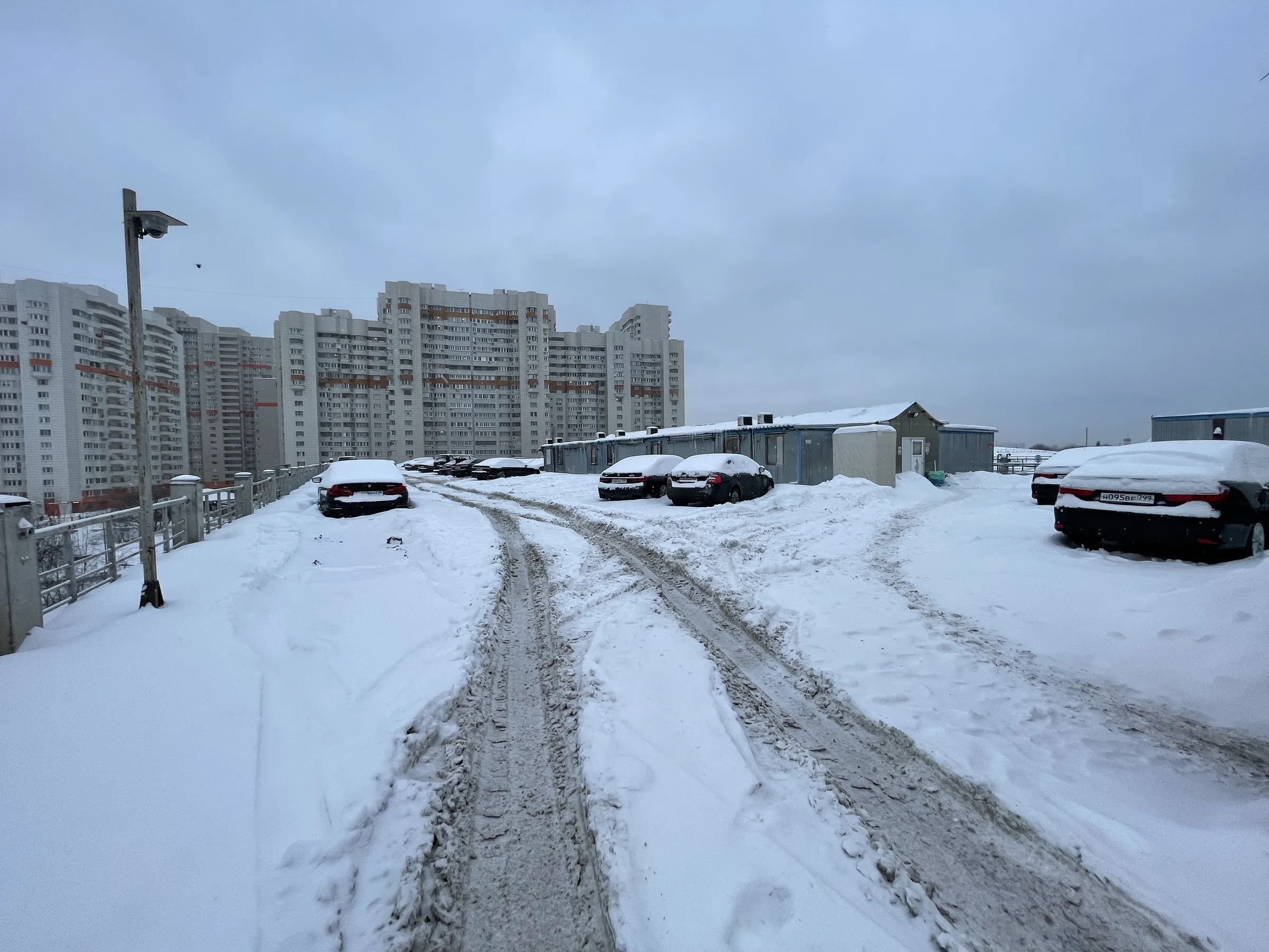 Парковка с круглым въездом, фото 9