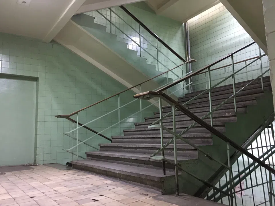 Брутальная индустриальная лестница, фото 2