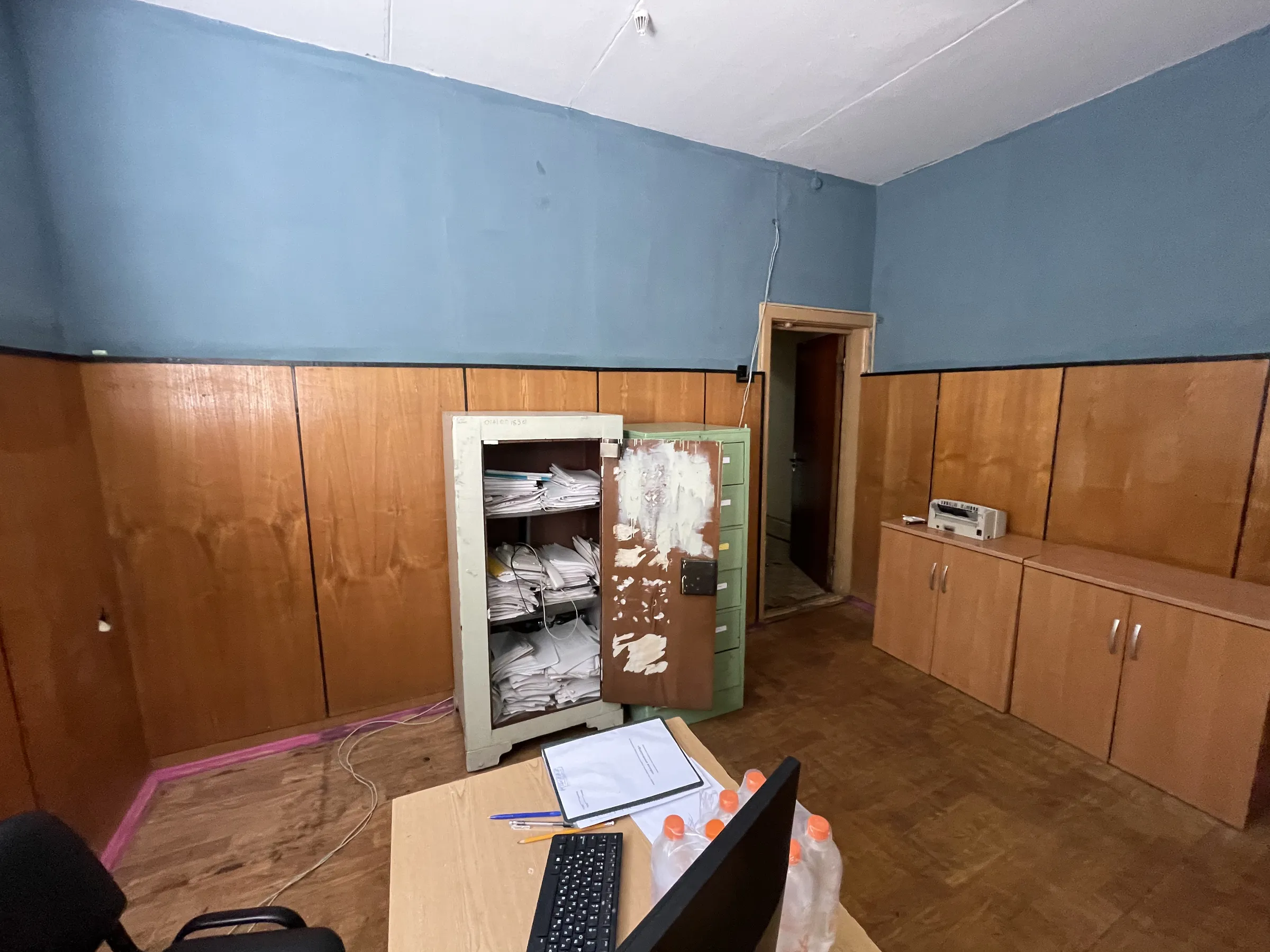 Синий кирпичный офис, фото 17