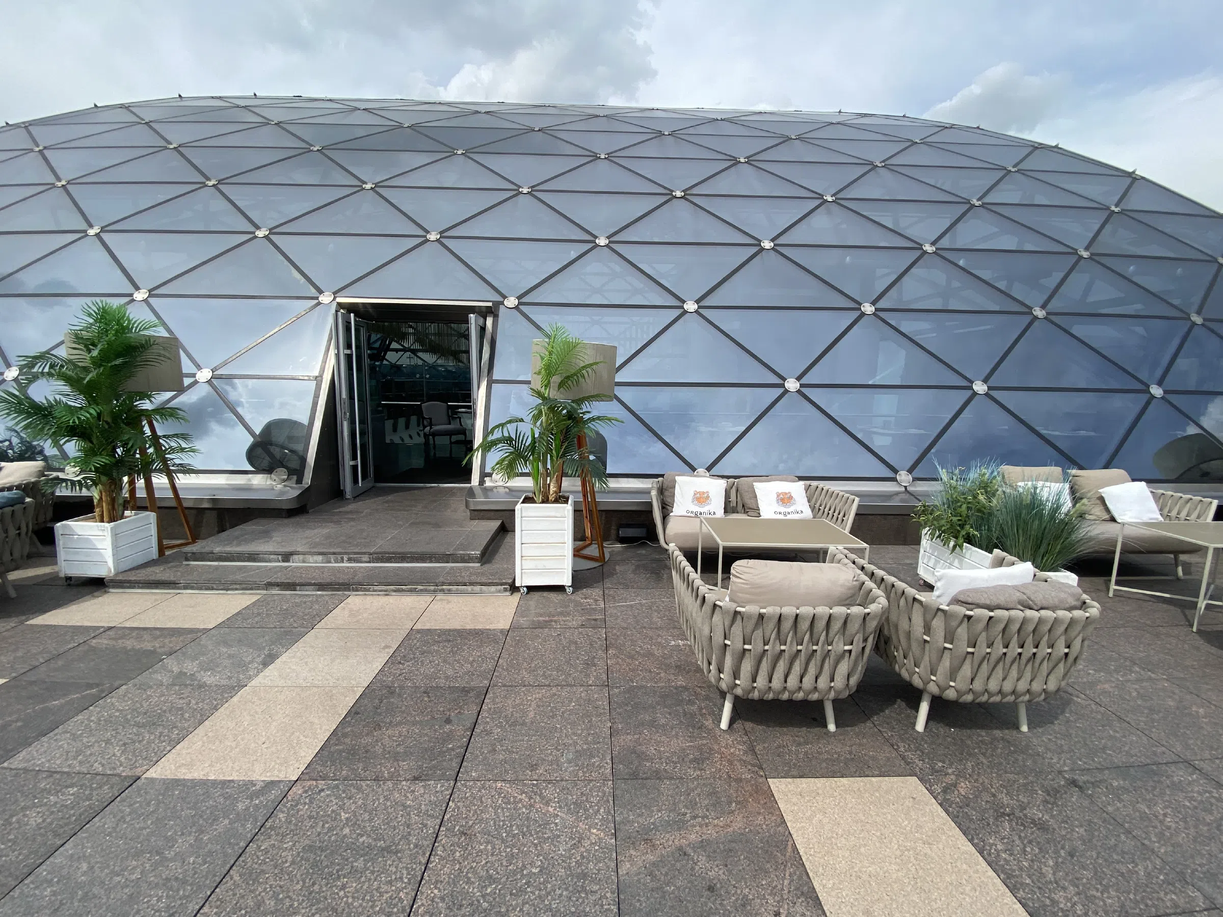 Панорамная терраса с куполом, фото 10