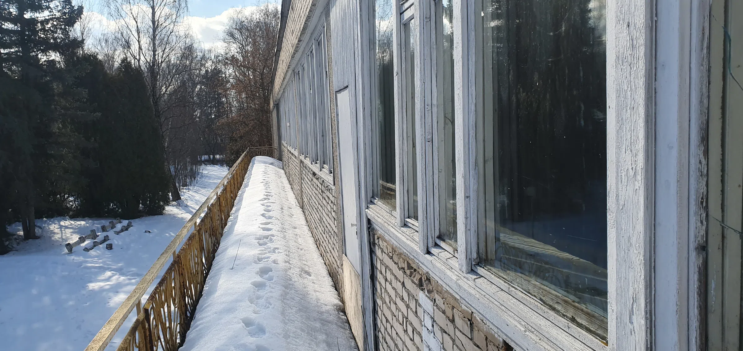 Заброшенный лесхоз со сложной лестницей, фото 24