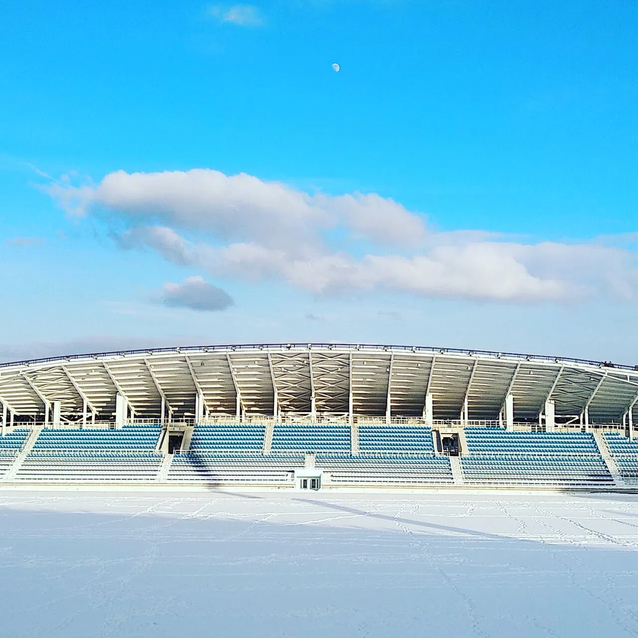 Большой стадион в парке, фото 4