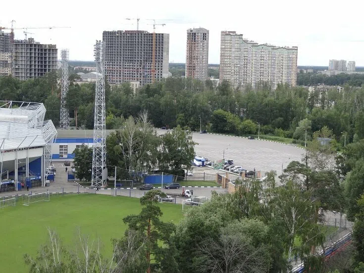 Стадион в лесопарке, фото 5