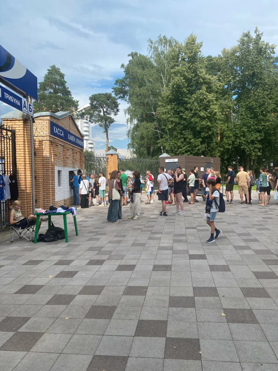 Стадион в лесопарке, фото 9