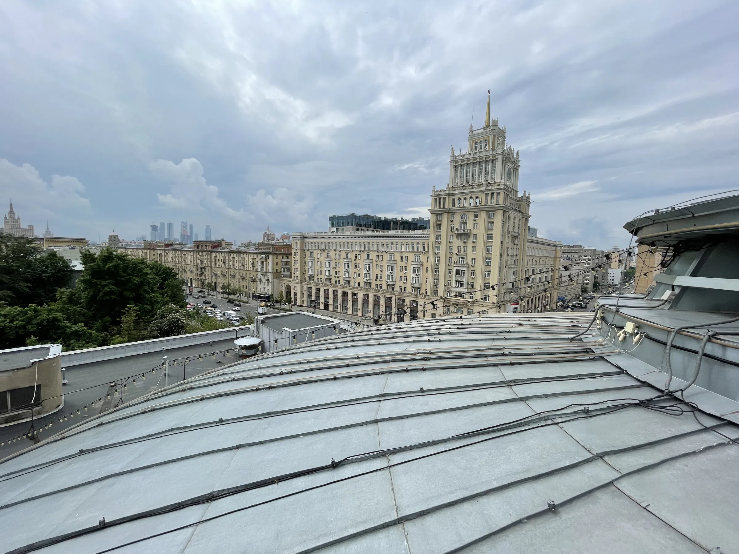 Крыша с куполом и видом, фото 16