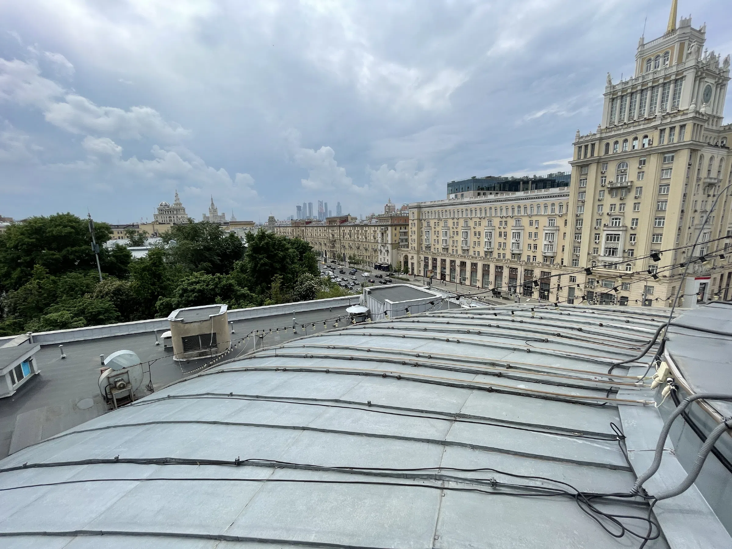 Крыша с куполом и видом, фото 13
