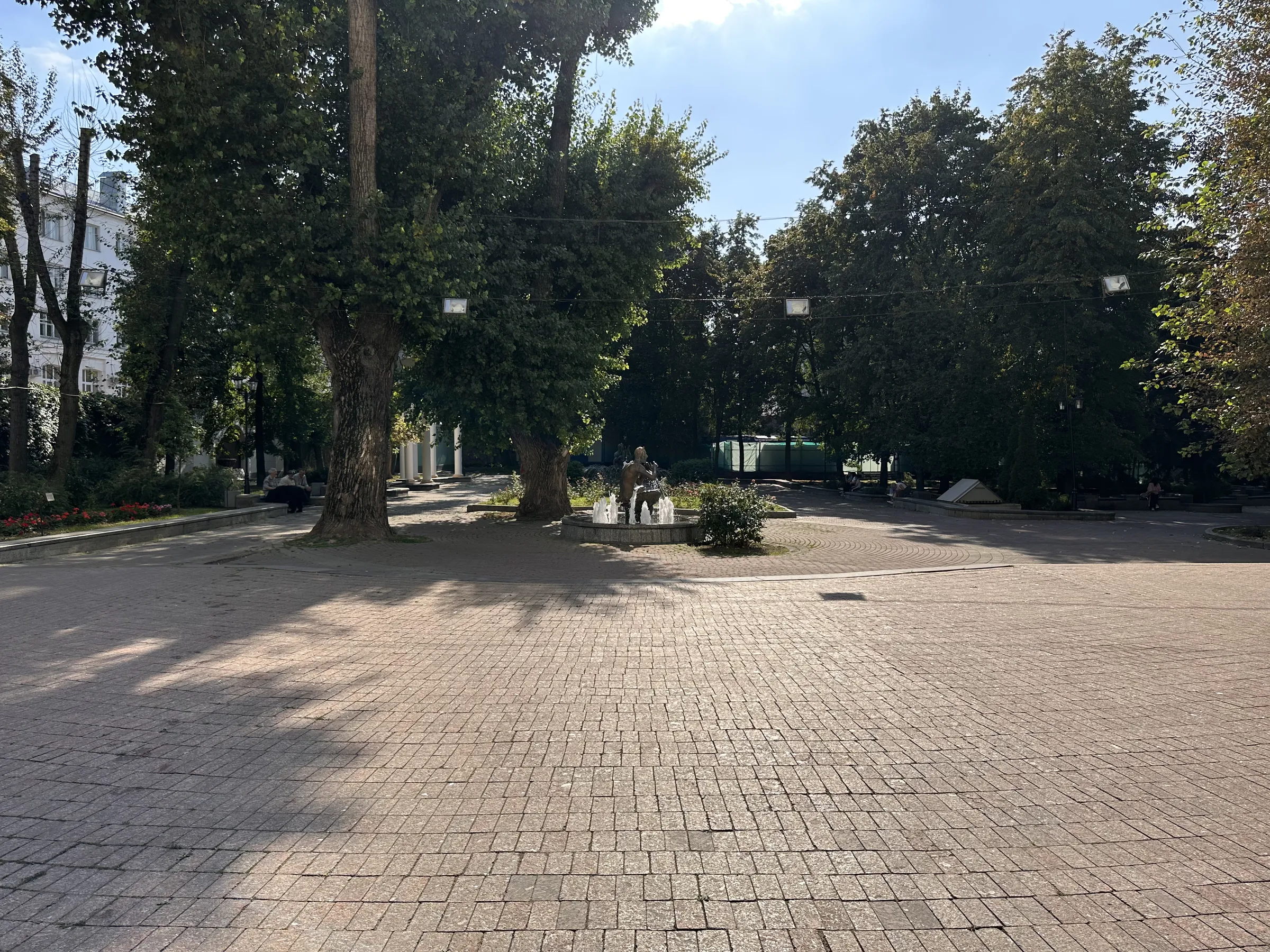 Театр с фонтаном в парке, фото 14
