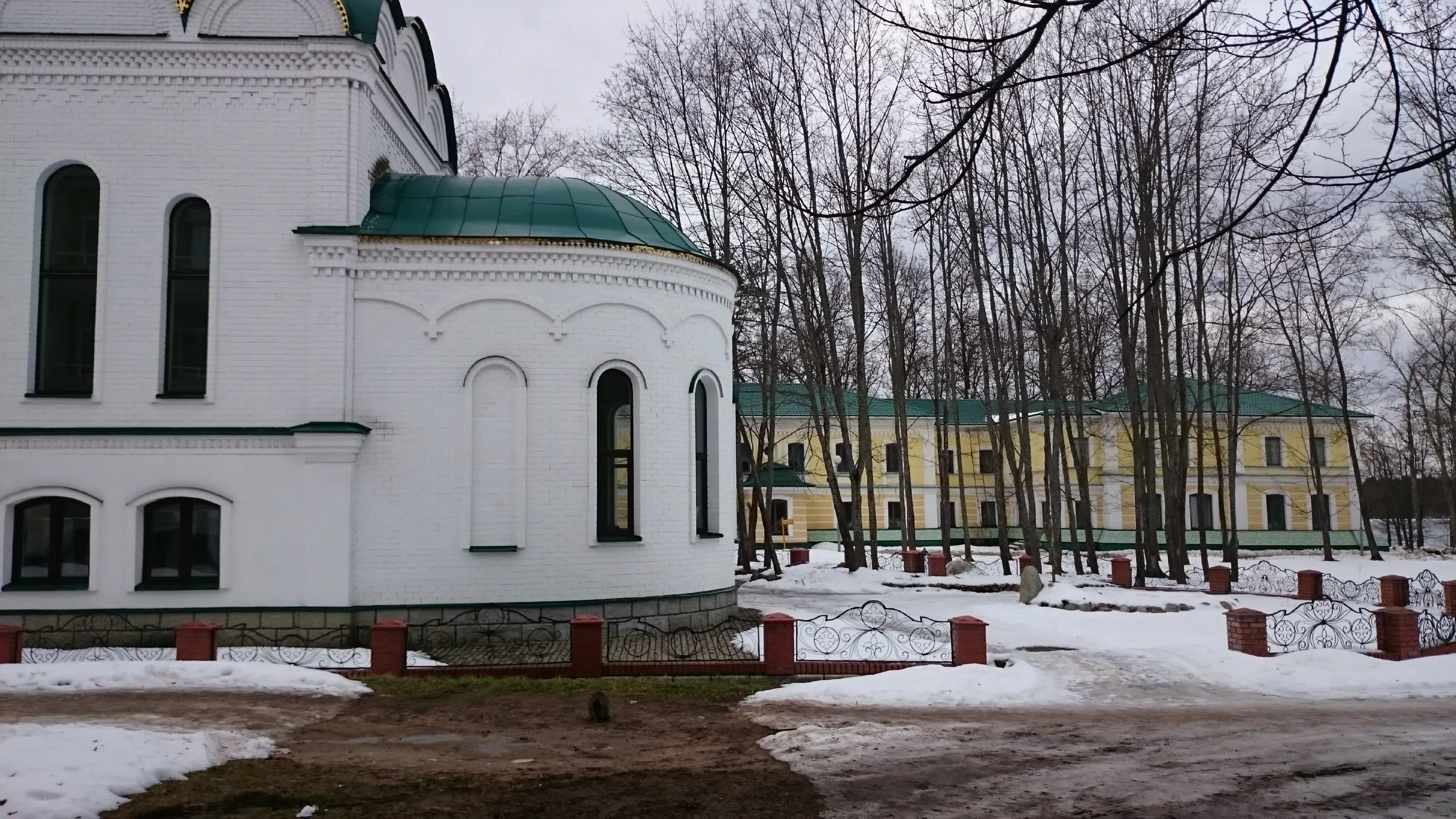 Храм в зимнем парке, фото 7