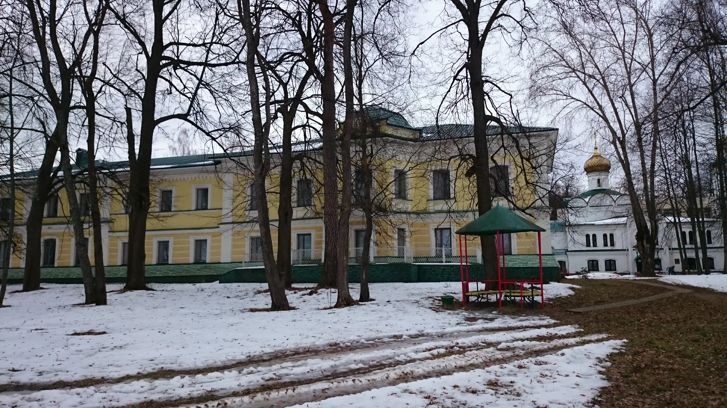 Храм в зимнем парке, фото 17