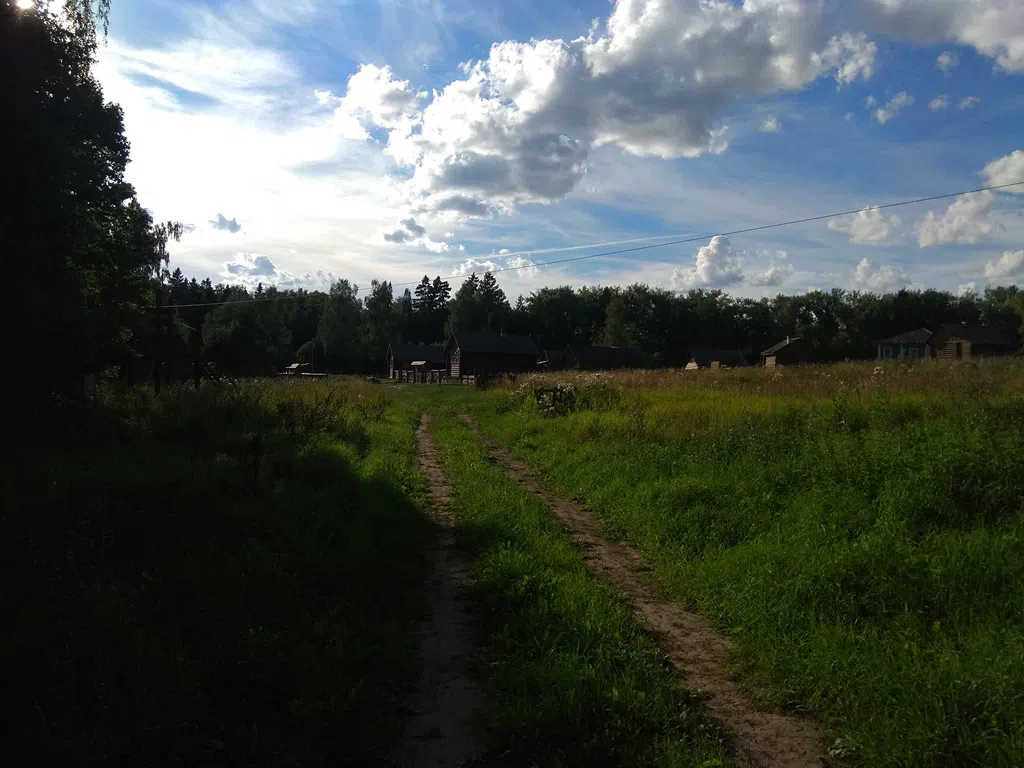 Деревенский дом в поле, фото 1