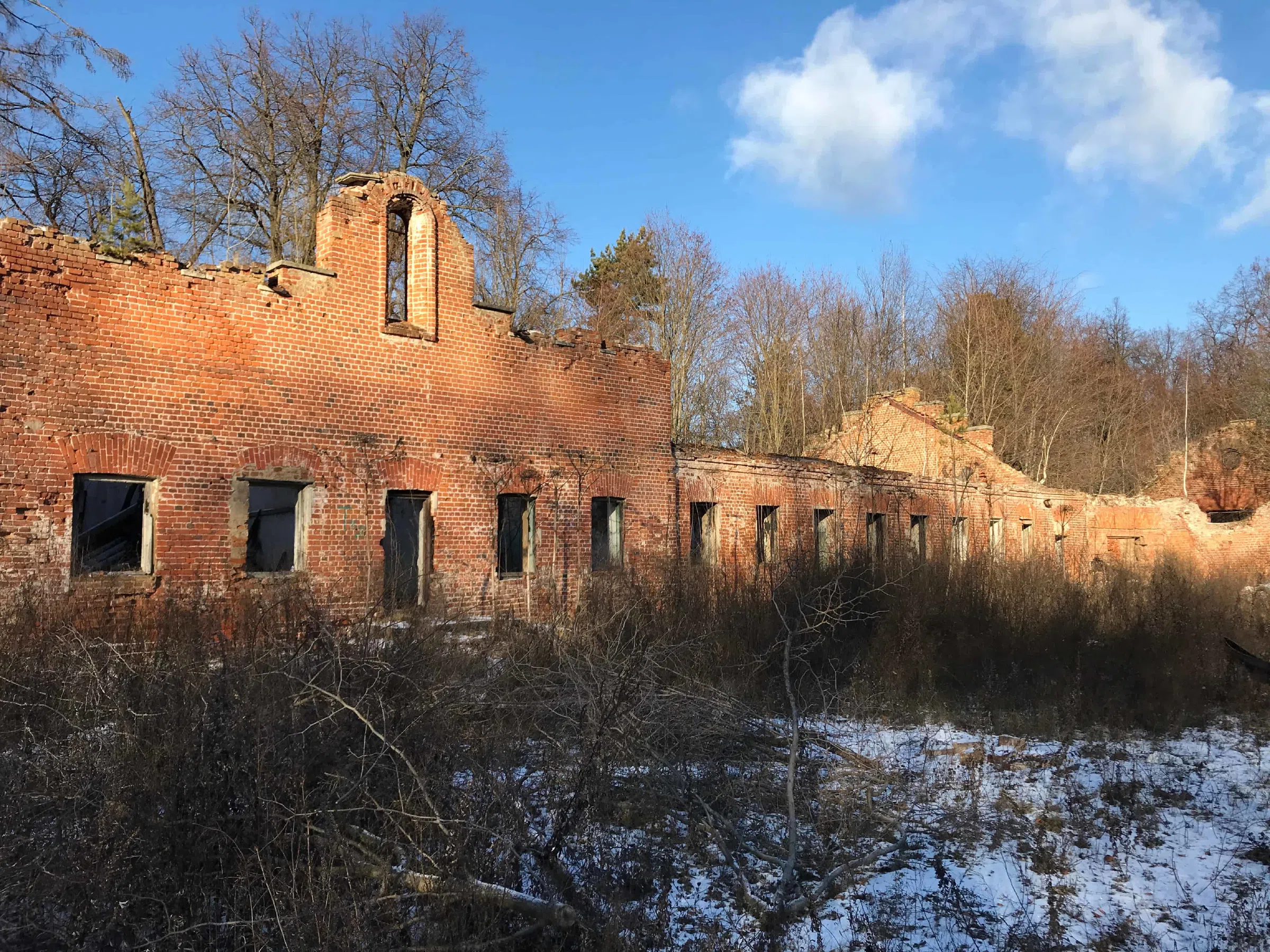 Руины красного кирпича, фото 4