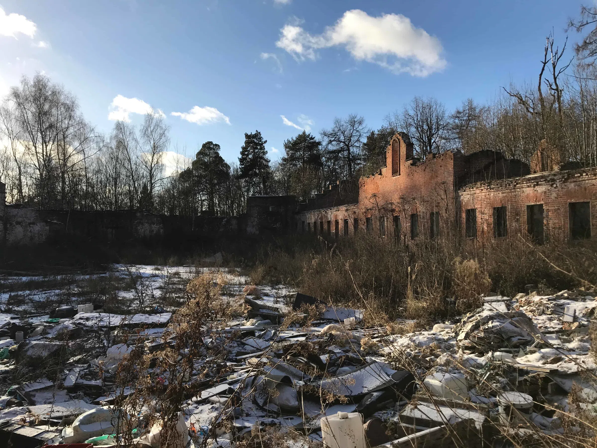 Руины красного кирпича, фото 2