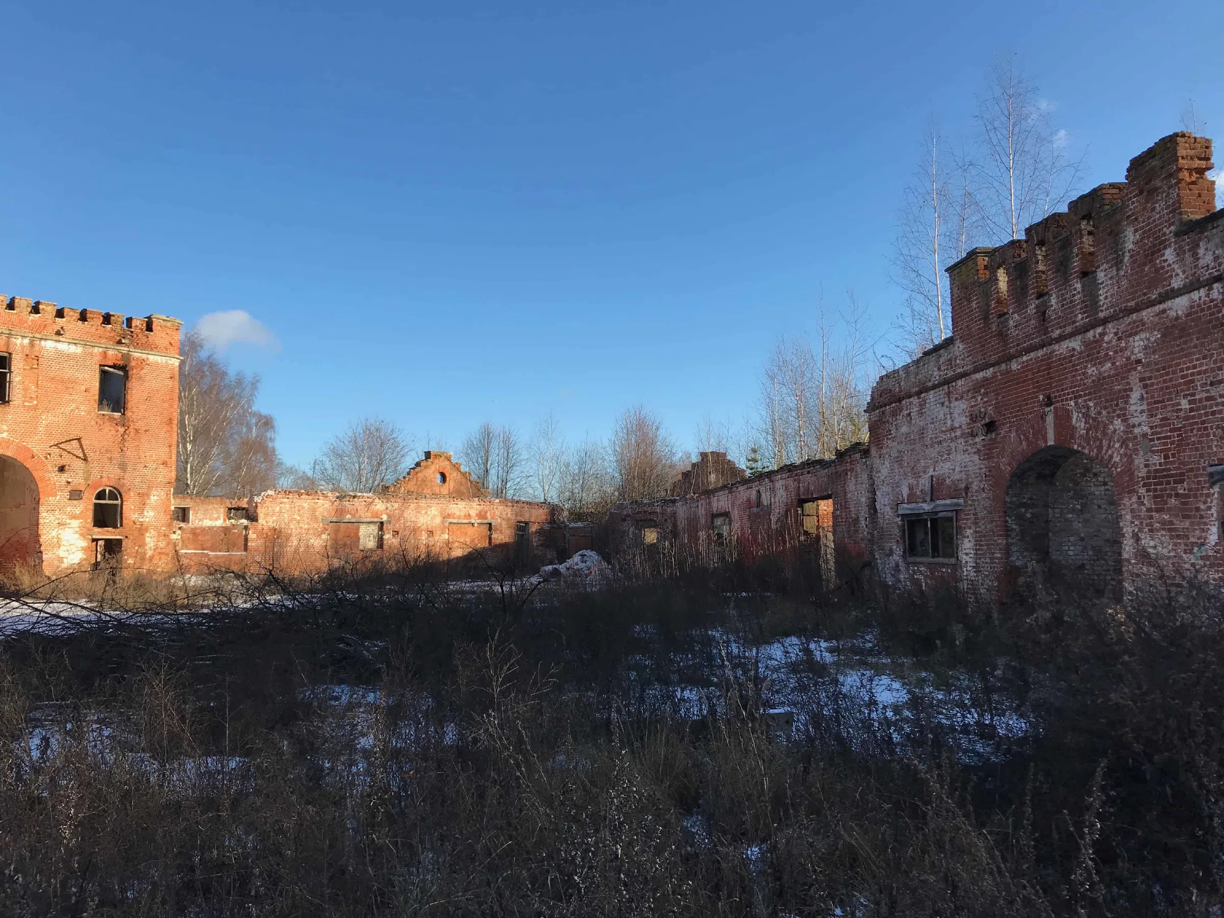 Руины красного кирпича, фото 5