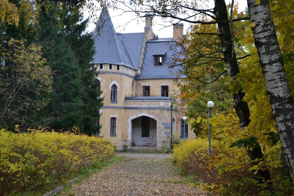 Готическая усадьба в лесу, фото 3