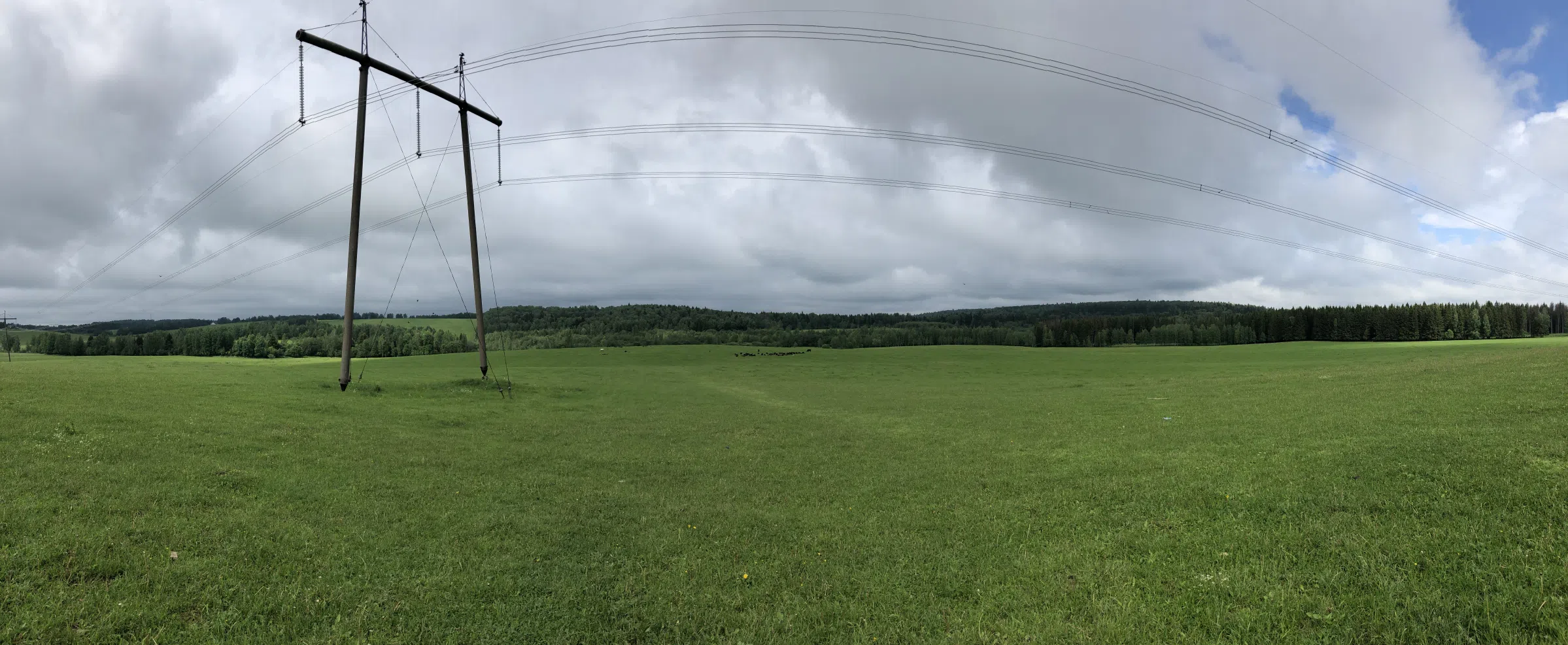 Ферма в поле с ЛЭП, фото 4