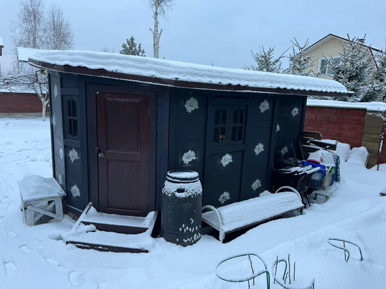 Дача с треугольной крышей, фото 20