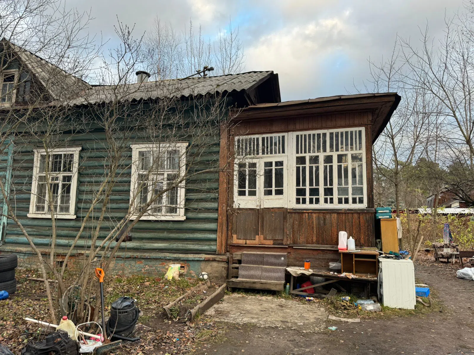 Дача с верандой-аккордеоном, фото 1
