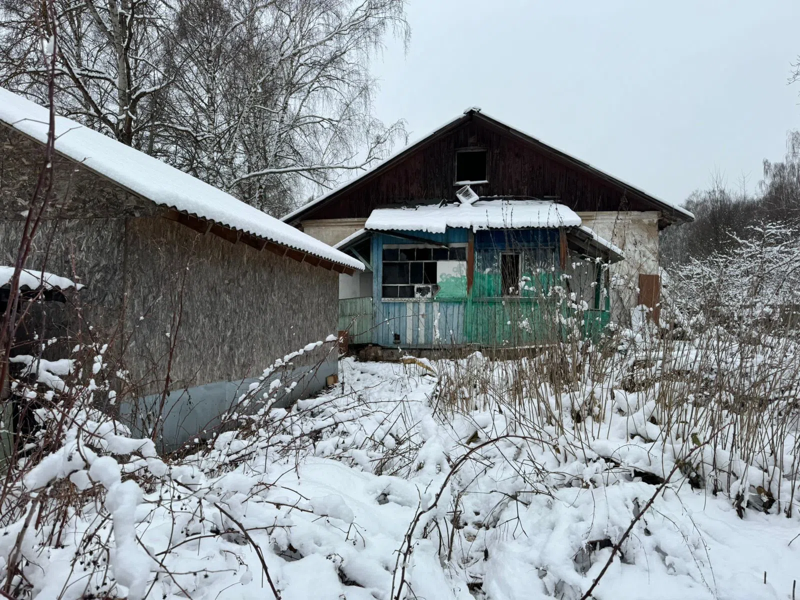 Ретро-гараж в лесу, фото 8