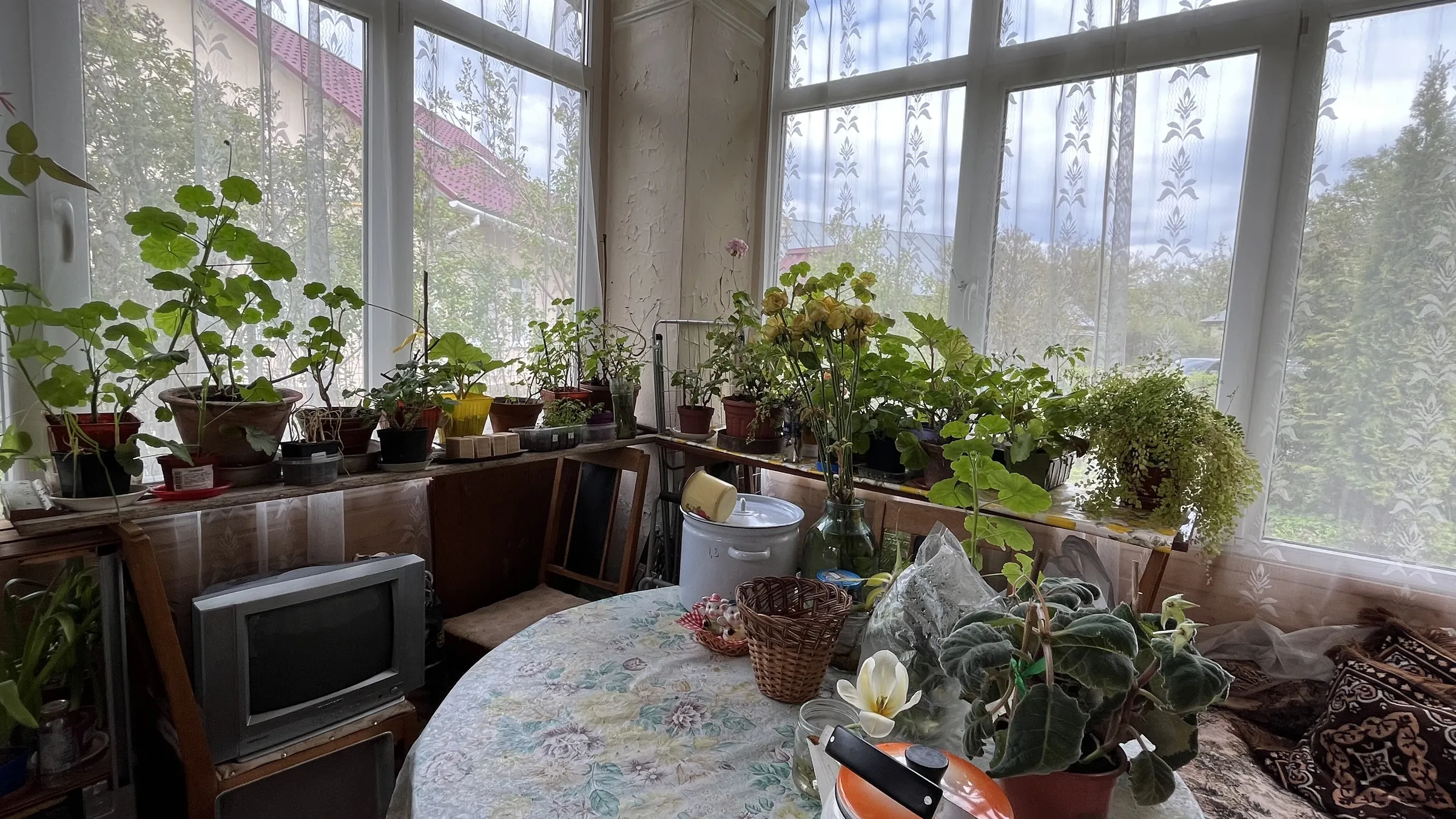 Дача с верандой и зеленью, фото 11