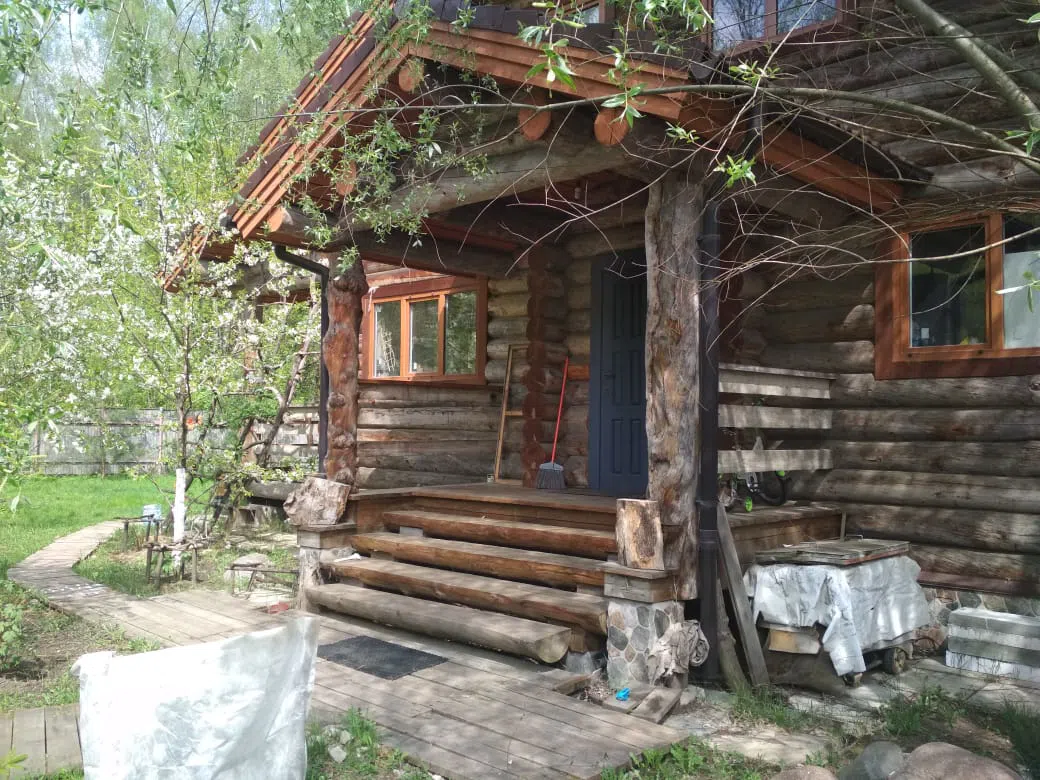 Дача из бруса с камином, фото 17