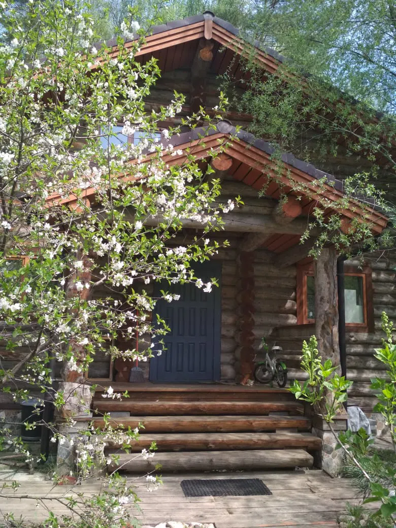Дача из бруса с камином, фото 14